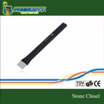 high quality stone chisel with rubber handle