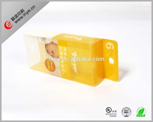 2015 high quality clear plastic packaging boxes