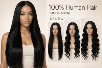 13x4 100% Virgin Human Hair Glueless Pre-Plucked