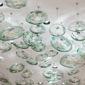 Hotel crystal glass chandelier lamp