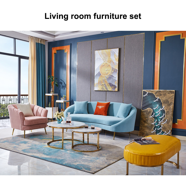 Hot sales modern luxury sofa living room furniture OEM and ODM