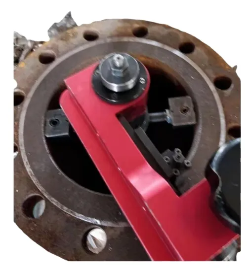 Portable Cutting CNC Machine XDFC250 Hand Flange Lathe by Manufacturer