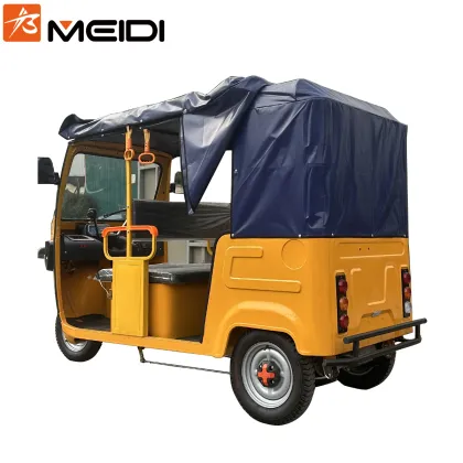 Meidi Electric Tuk Tuk Passenger Tricycle Taxi Rickshaw