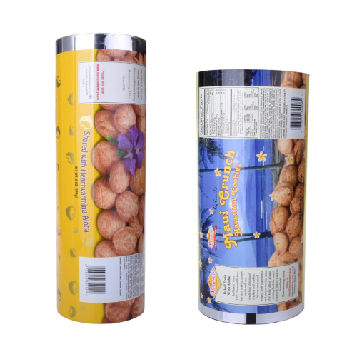 good quality customized printing roll film for snacks