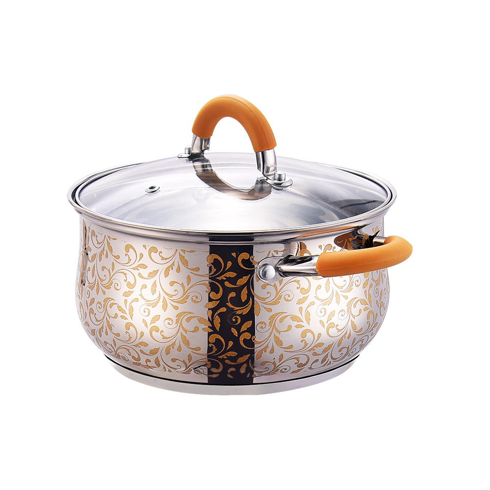 Casserole With Heat Resistant Handle