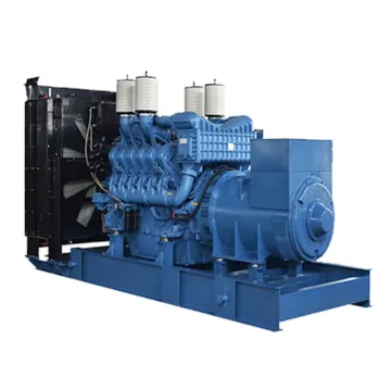 MTU Engine 12V4000G63 Genset 1400kW 1750kVA Diesel Generator Price
