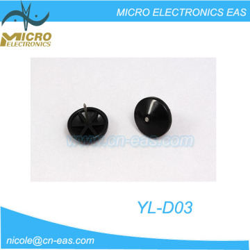 eas black plastic hard tag eas pin