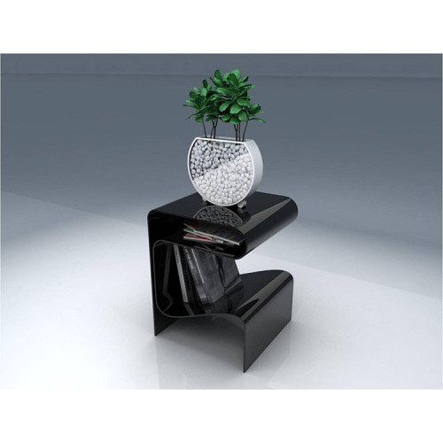 Custom clear acrylic coffee table acrylic side table