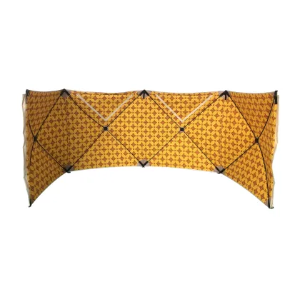 Customized Garden Wind Blocker Foldable Wind Screen Fence for Camping in the Middle East
