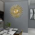 Modern Gold Silent Wall Clock Non Ticking