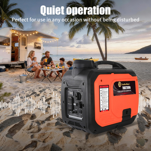 Generador inversor silencioso refrigerado por aire de gasolina súper de 1800 W