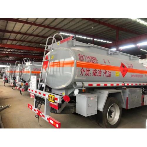 4x2 single row diesel oil tank truck