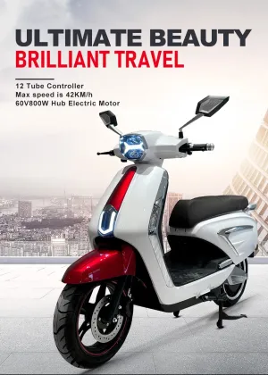 High Speed Electric Motorcycle - Vespa Electric Scooter for Sale