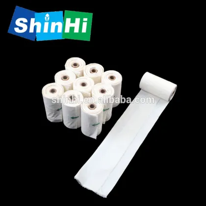 a large number of Biodegradable Paws-Print-Pet-Bags