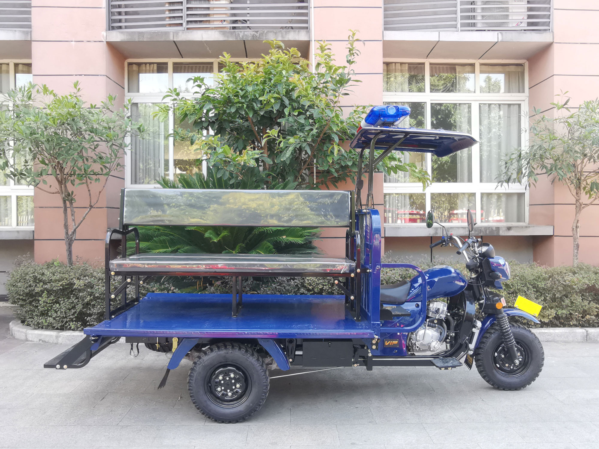 Triciclo especial para uso de la policía