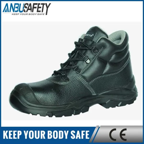 Middle cut industrial ladies safety shoes with steel toe