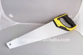 high quality carbon steel hand saw with soft rubber handle
