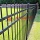 Black Decorative Security Steel Picket Palisade Fence