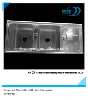 stainless steel wash hand basin sizes in Vietnam
