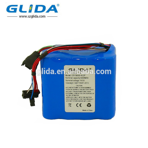 18650 li-ion battery pack 14.8V 6800mah 4S2P