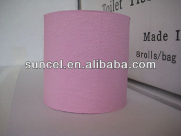 Pink embossed Toilet Paper