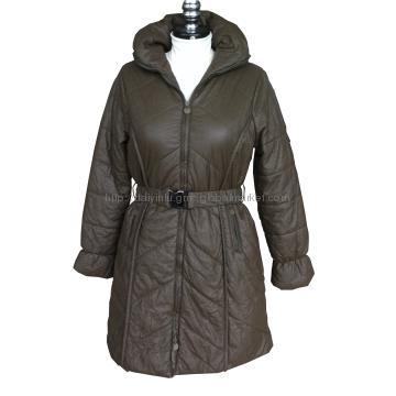 PU women\'s winter coat