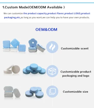 DERPU Household Solid Detergent - Effervescent Dishwashing Block for Tableware