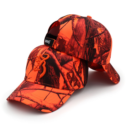 Gorra de camuflaje de gorra de béisbol bordada de estilo caliente