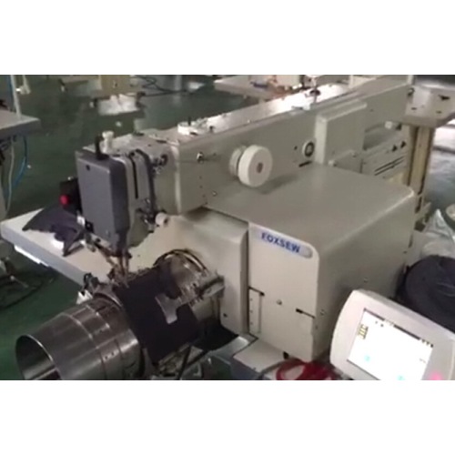 Automatic Curved Visor Pattern Sewing Machine