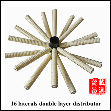 16 Laterals Top Mount Bottom Distributor