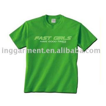 100% Cotton Promotional T-shirt with Printing