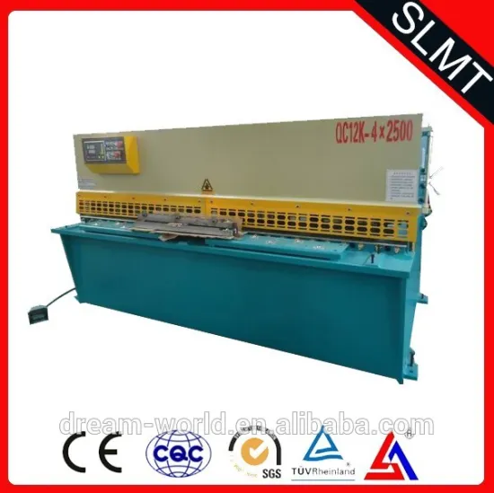hydraulic iron plate shear machine/iron cut shears machine from China Dream World