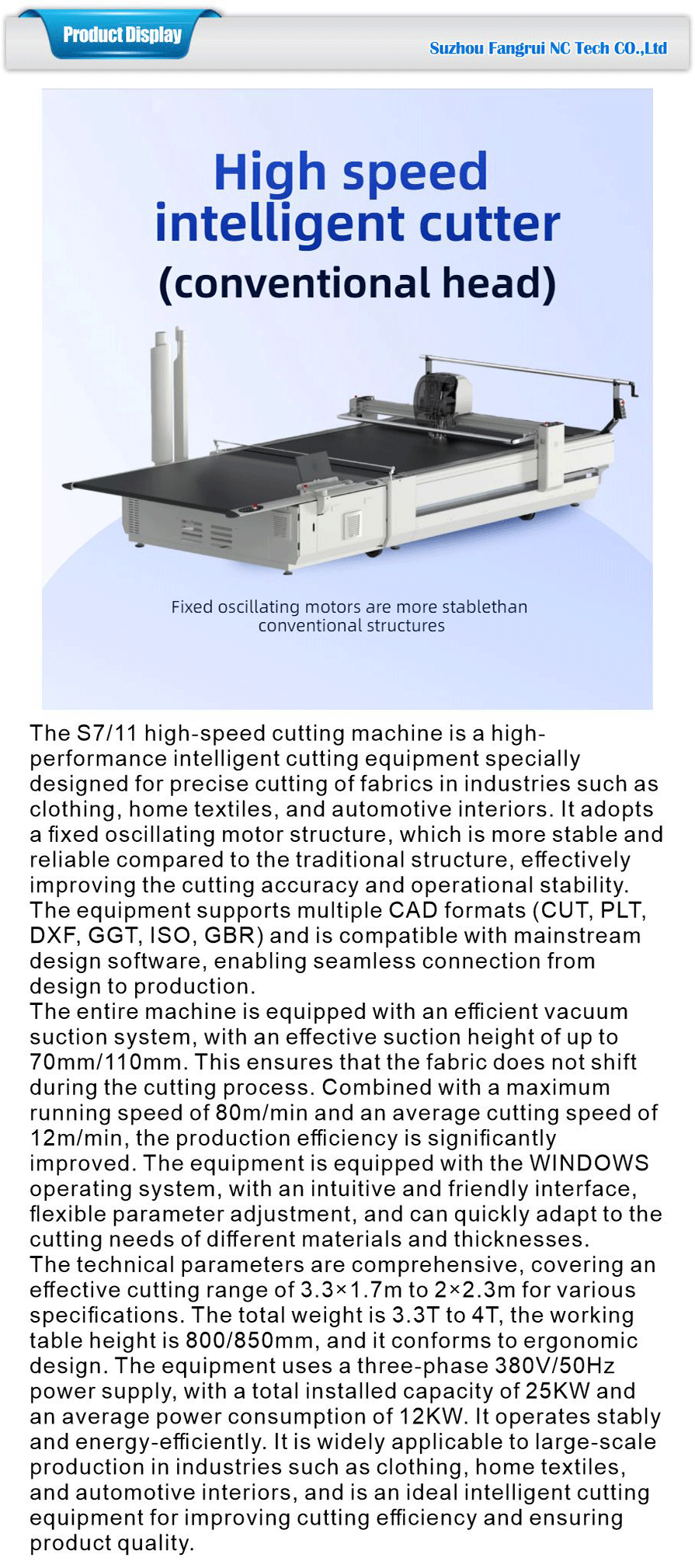 automatic cutting machine for fabric