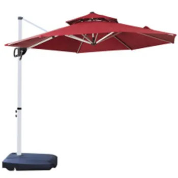 Quality Waterproof Garden Patio Umbrella with Base for Modern Outdoor Furniture & Beach Use