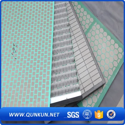 Plastic frame brandt shale shaker screen