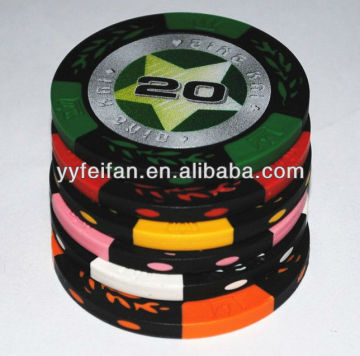 Poker star chips, star poker chips