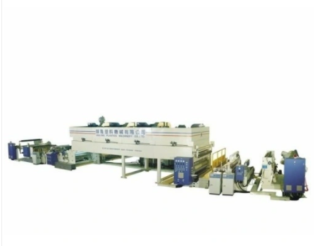 Pre-coating film extrusion lamination machine
