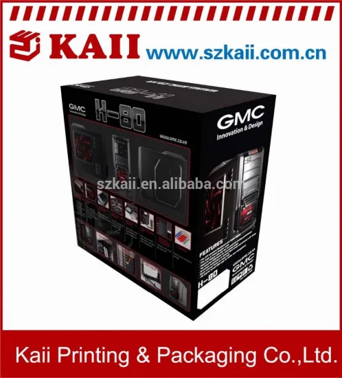 wholesale factory of electronic products packaging box, high quality electronic products packaging box made in China