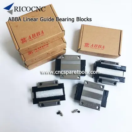 Original ABBA Linear Guide Bearings Slider Blocks for CNC Machines