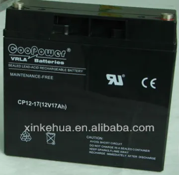 Lead acid/AGM / VRLA / SLA / SMF Battery 12v 17ah