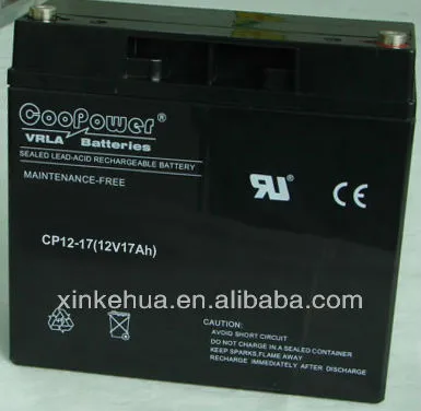 Lead acid/AGM / VRLA / SLA / SMF Battery 12v 17ah