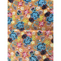 Marine Plants Rayon Poplin 45S Light Printing Fabric