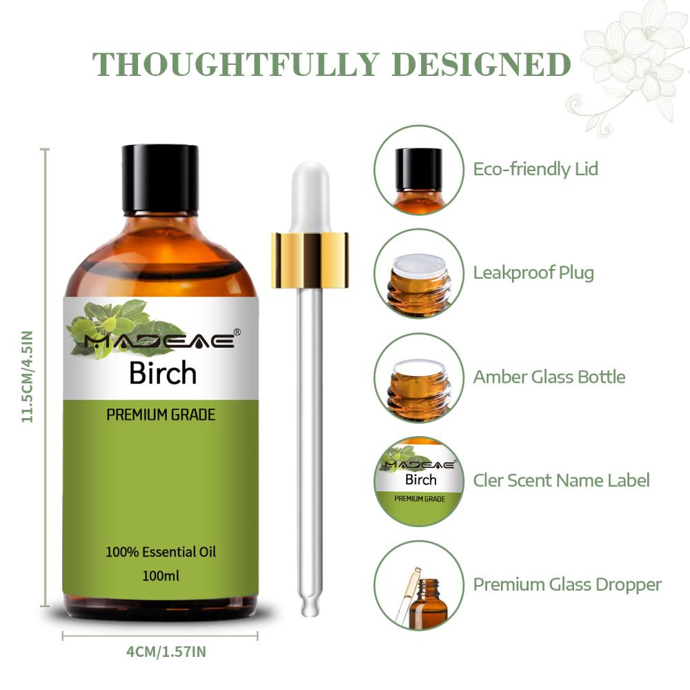 High Quality 100% Pure Birch Essential Oil Organic Birch Oil At Wholesale Price