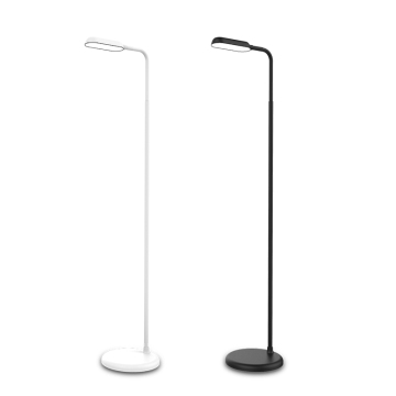 3600mAh Rechargeable Gooseneck Floor Lamp: Modern Brightness Color Dimmable Cordless LED