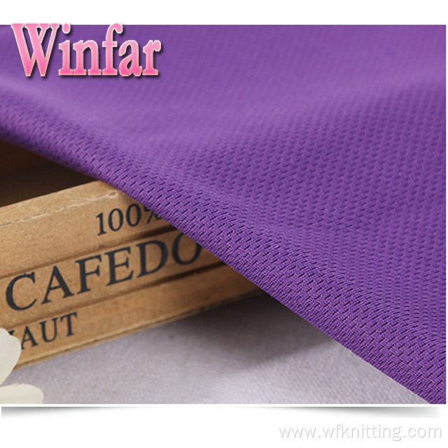 Wicking Knit Polyester Mesh Bird Eye Knit Fabric