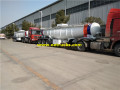 19m3 21ton Sulfuric axit phân phối xe tăng Trailers