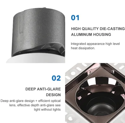 Ecolux No Flicker LED Recessed Spotlight