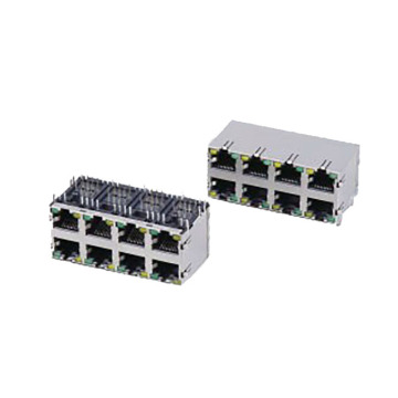 1000Base RJ45 Modular Jack connectors