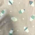 Polyester Super Soft Printed Knitted Flannel Fleece Fabric