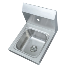 Durable stainless steel wall-mounted wash basin